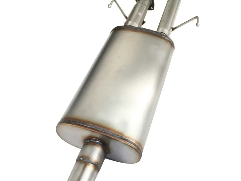 aFe MACHForce XP Exhausts Cat-Back SS-409 EXH CB Toyota Tundra 10-11 V8-5.7L 145.7 WB (blk tip) - Image 6