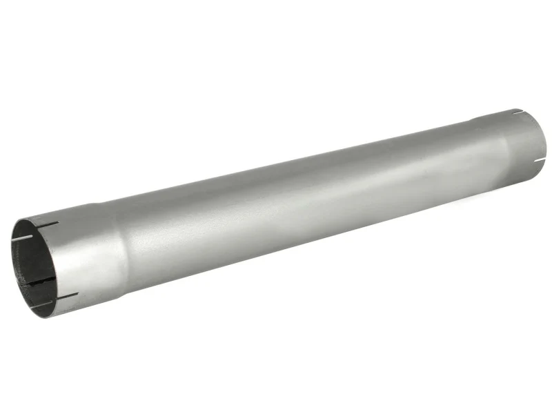 aFe MACHForce XP Exhausts Muffler Delete Aluminized 4 ID In/Out 8 Dia - Image 2