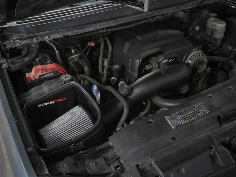 aFe Magnum FORCE Stage-2 Pro Dry S Cold Air Intake System 09-14 Chevrolet Silverado / GMC Yukon - Image 2