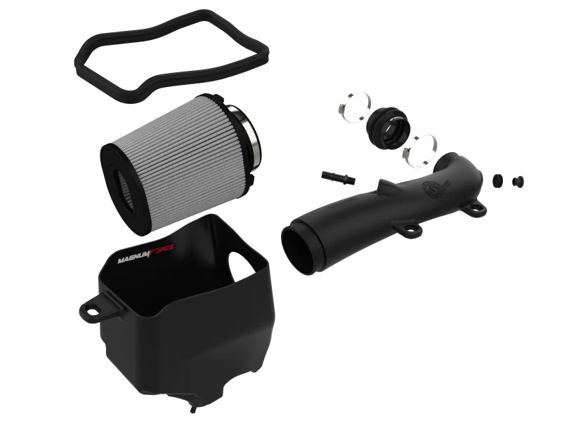 aFe Magnum FORCE Stage-2 Pro Dry S Cold Air Intake System Jeep Wrangler (JL) 18-23 V6-3.6L - Image 4