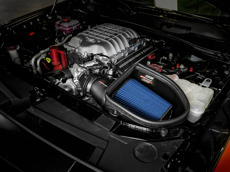 aFe Magnum Force Stage-2 Track Series Carbon Fiber AIS w/ Pro 5R Media - 18 Dodge Challenger V8-6.2L - Image 2