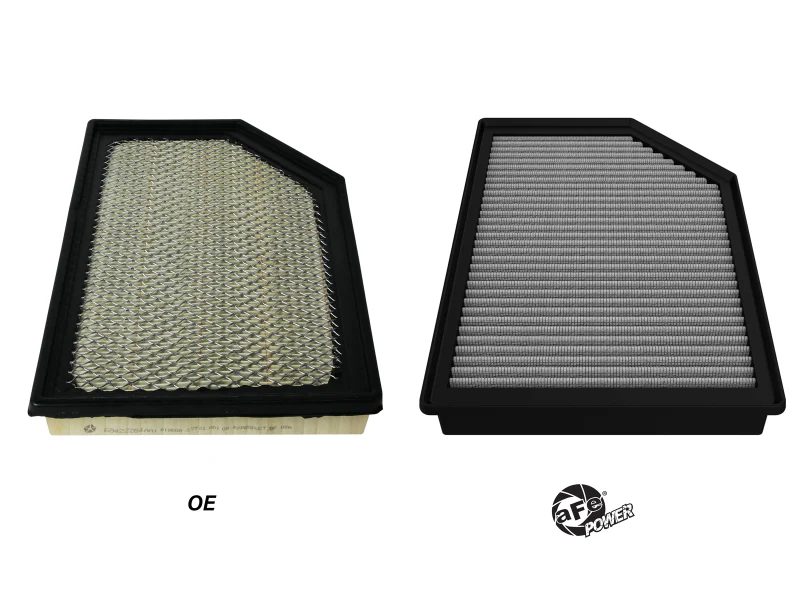 aFe MagnumFLOW Pro DRY S OE Replacement Filter 22-23 Jeep Grand Wagoneer V8-6.4L - Image 3