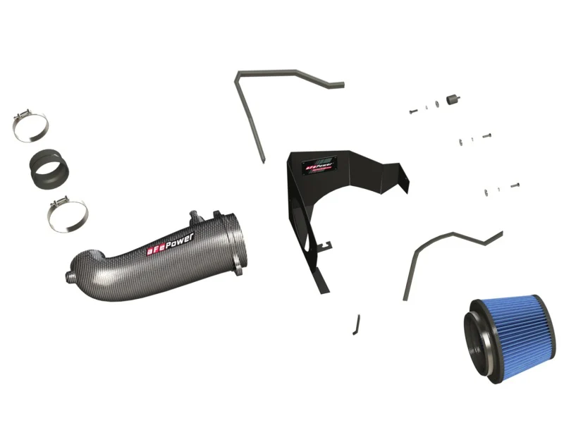 aFe MagnumFORCE Intakes Stage-2 P5R Carbon Fiber AIS 11-17 Dodge Challenger/Charger V8-5.7L Hemi - Image 8