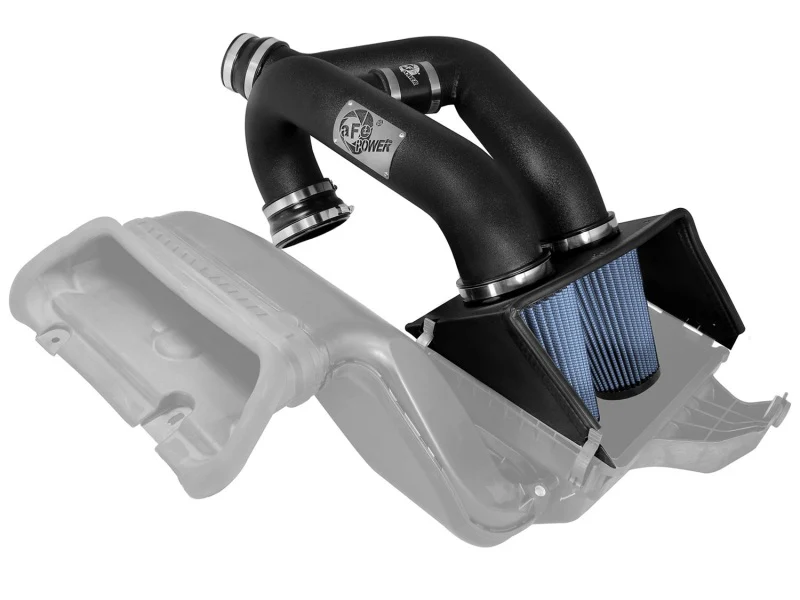 aFe MagnumFORCE Pro 5R Stage-2 XP Intake System 16 Ford F-150 EcoBoost V6-2.7L/3.5L (tt) (Blk) - Image 2