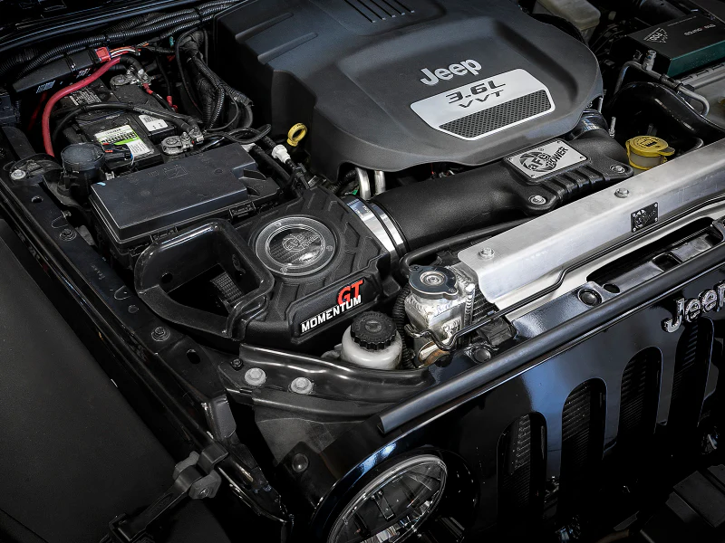 aFe Momentum GT Pro DRY S Cold Air Intake System 12-18 Jeep Wrangler JK V6 3.6L - Image 2