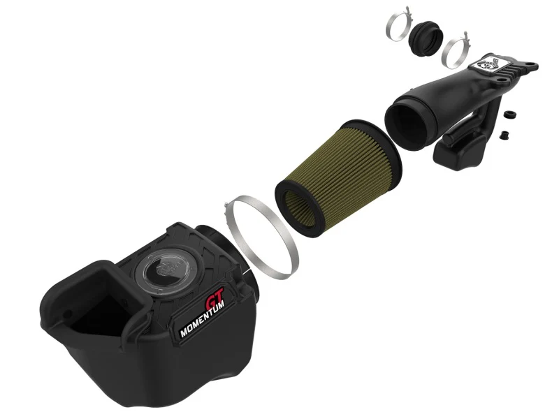 aFe Momentum GT Pro GUARD 7 Cold Air Intake System 12-18 Jeep Wrangler JK V6 3.6L - Image 7