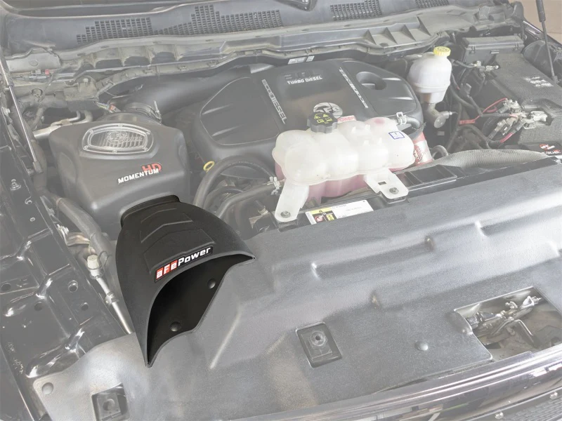aFe Momentum HD Dynamic Air Scoop 14-16 RAM 1500 EcoDiesel V6 3.0L - Image 3
