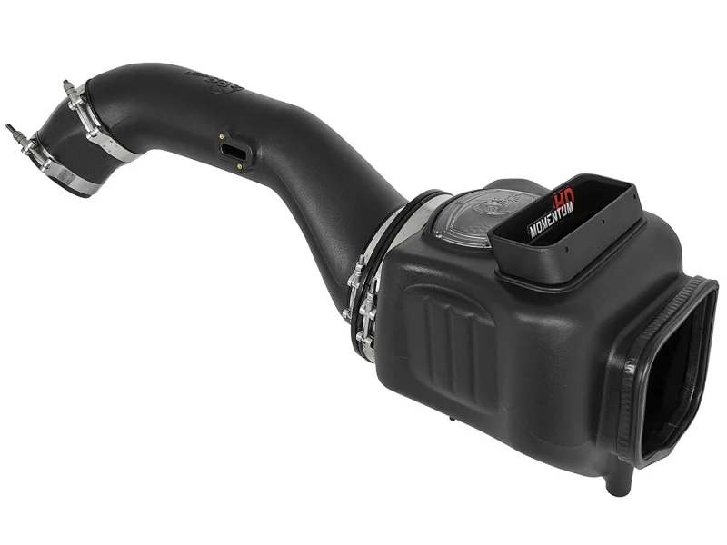 aFe Momentum HD Pro DRY S 2017 GM Diesel Trucks V8-6.6L Cold Air Intake System - Image 8