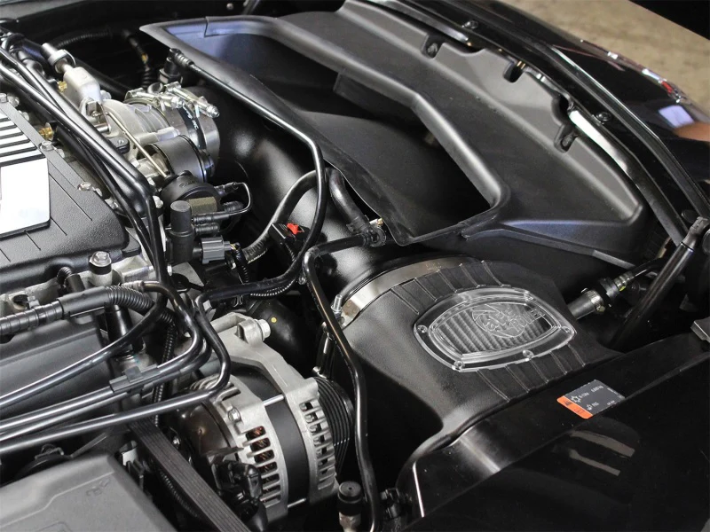 aFe Momentum Pro DRY S Cold Air Intake System 15-17 Chevy Corvette Z06 (C7) V8-6.2L (sc) - Image 2