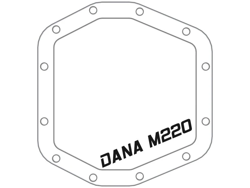 aFe POWER 2021 Ford Bronco w/ Dana M220 Differential Cover Black Street Series w/ Machined Fins - Image 5
