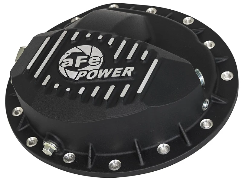 aFe Power Cover Diff Front Machined COV Diff F Dodge Diesel Trucks 03-11 L6-5.9/6.7L Machined - Image 2