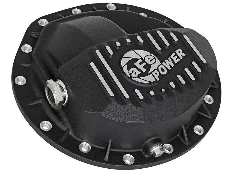 aFe Power Cover Diff Front Machined COV Diff F Dodge Diesel Trucks 03-11 L6-5.9/6.7L Machined - Image 3