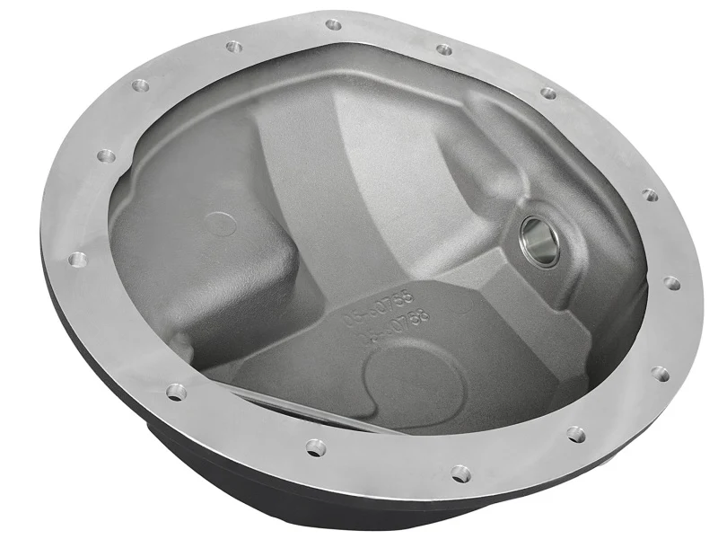 aFe Power Cover Diff Front Machined COV Diff F Dodge Diesel Trucks 03-11 L6-5.9/6.7L Machined - Image 7