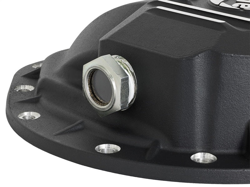 aFe Power Cover Diff Front Machined COV Diff F Dodge Diesel Trucks 03-11 L6-5.9/6.7L Machined - Image 8