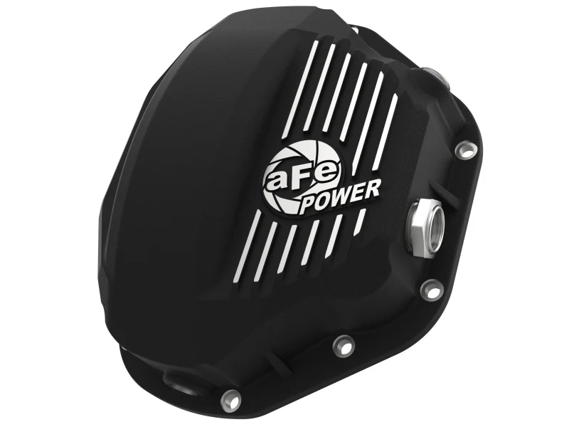 aFe Power Cover Diff Rear Machined COV Diff R Dodge Diesel Trucks 94-02 L6-5.9L (td) Machined - Image 2