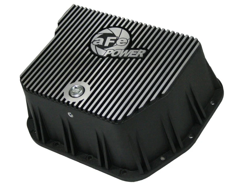 aFe Power Cover Trans Pan Machined COV Trans Pan Dodge Diesel Trucks 94-07 L6-5.9L (td) Machined - Image 2