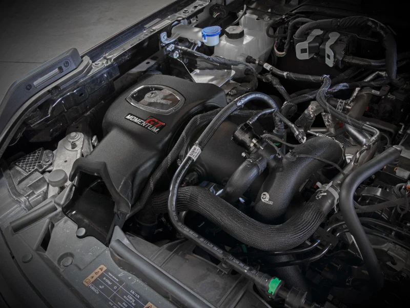aFe POWER Momentum HD Cold Air Intake System w/ Pro Dry S Media 2021+ Ford Bronco 2.3L (t) - Image 2