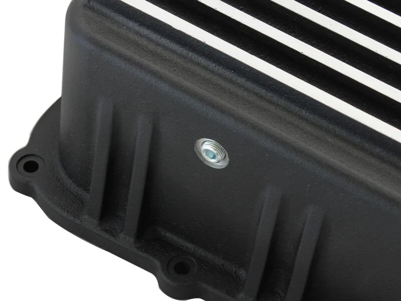 aFe Power Transmission Pan Black Machined 11-14 Ford 6R140 Trucks V8 6.7L (td) - Image 13