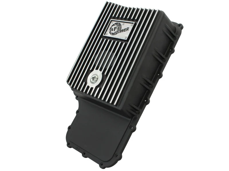 aFe Power Transmission Pan Black Machined 11-14 Ford 6R140 Trucks V8 6.7L (td) - Image 3