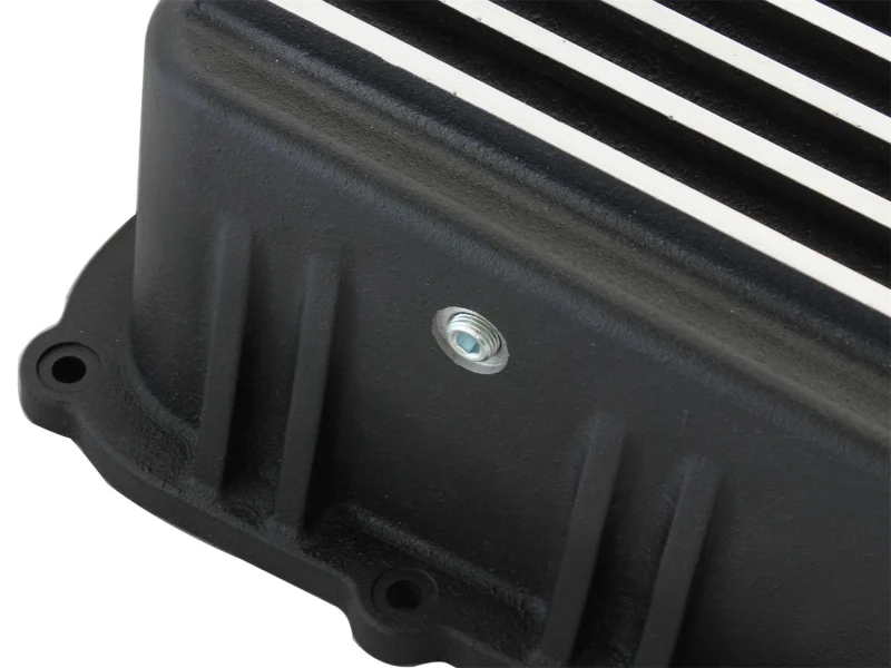aFe Power Transmission Pan Black Machined 11-14 Ford 6R140 Trucks V8 6.7L (td) - Image 9