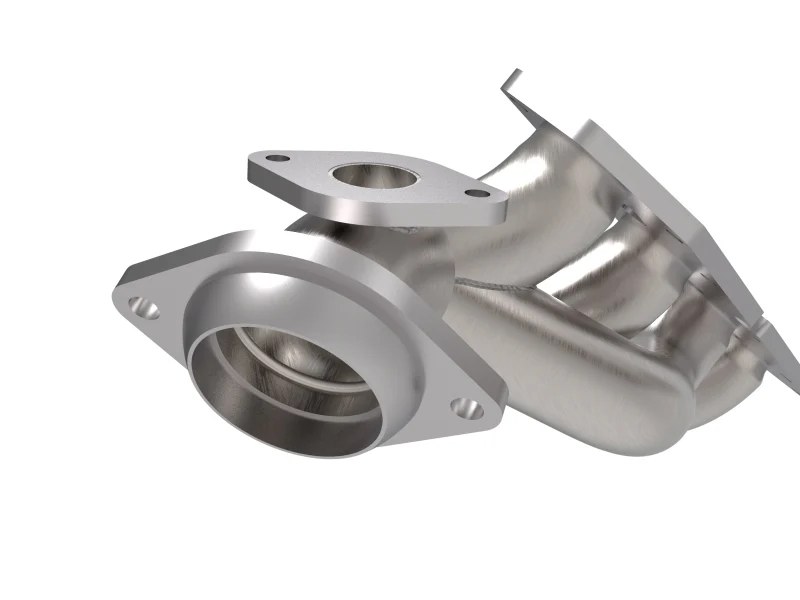 aFe Power Twisted Steel 304SS Shorty Header 19-21 Ram 2500/3500 V8-6.4L - Image 2
