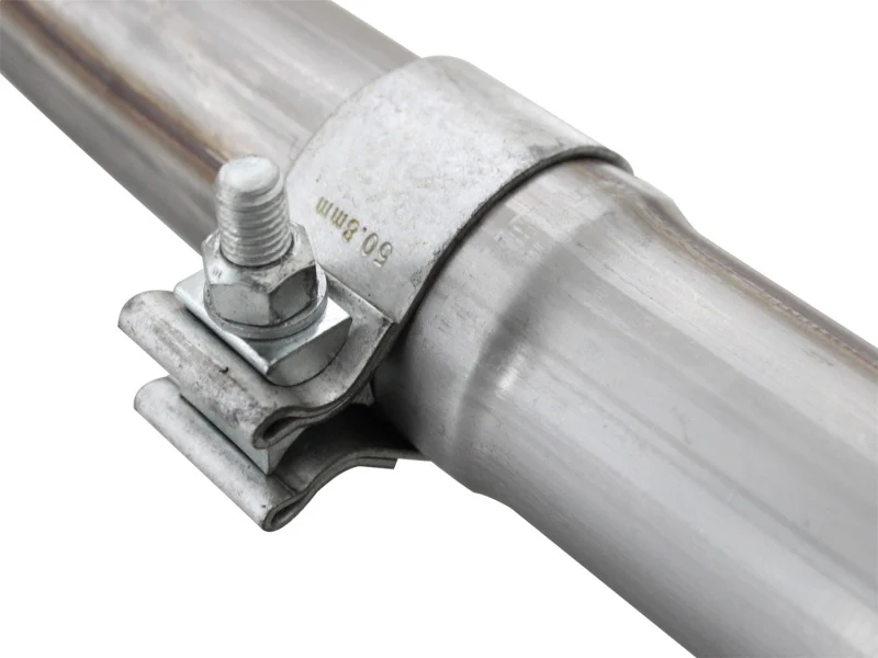 aFe Power Twisted Steel Y-Pipe Stainless Steel 2.5in 12-14 Jeep Wrangler V6 3.6L - Image 3