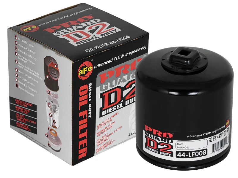 aFe Pro GUARD D2 Oil Filter 93-11 Ford Gas Trucks V8 4.6L/5.4L/5.8L (4 Pack) - Image 6