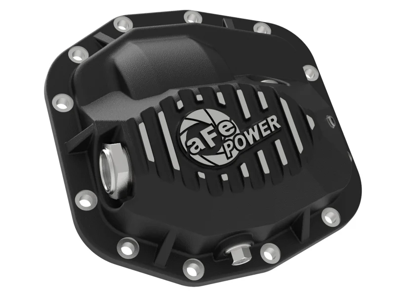 aFe Pro Series Front Differential Cover Black 2018+ Jeep Wrangler (JL) V6 3.6L (Dana M186) - Image 3