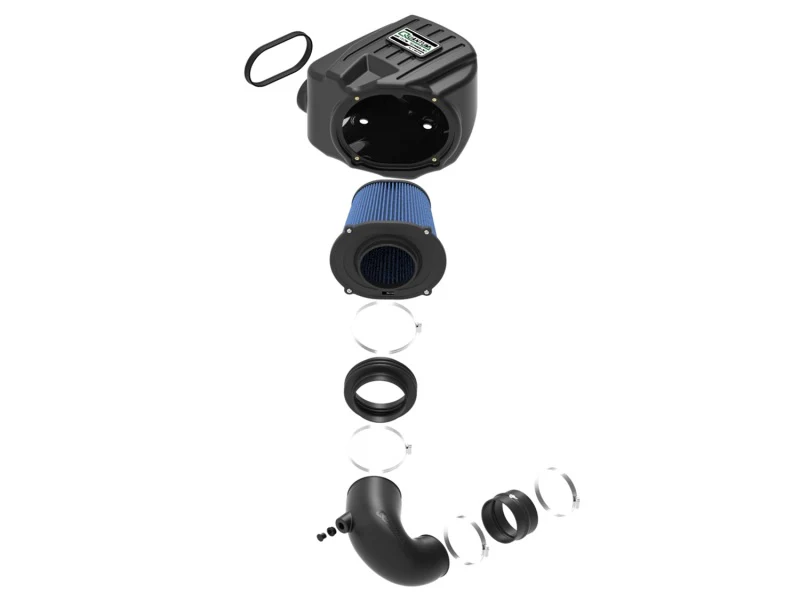 aFe Quantum Pro 5R Cold Air Intake System 94-02 Dodge Cummins L6-5.9L - Oiled - Image 6