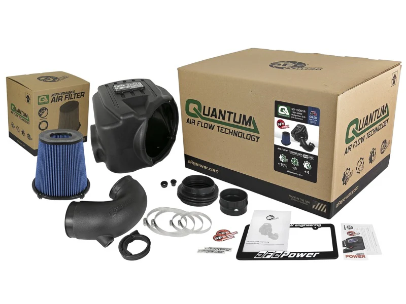 aFe Quantum Pro 5R Cold Air Intake System 94-02 Dodge Cummins L6-5.9L - Oiled - Image 8