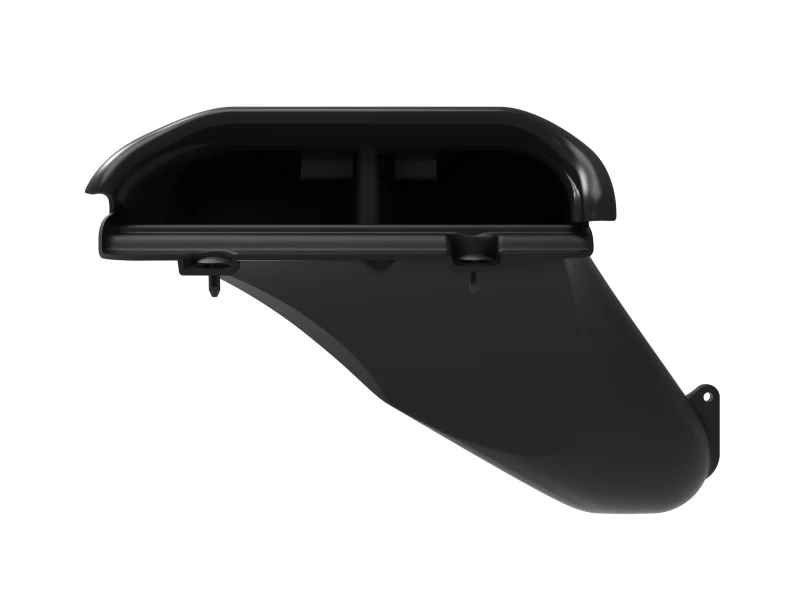 aFe Rapid Induction Dynamic Air Scoop 2021+ Ford F-150V6/V8 - Black - Image 6