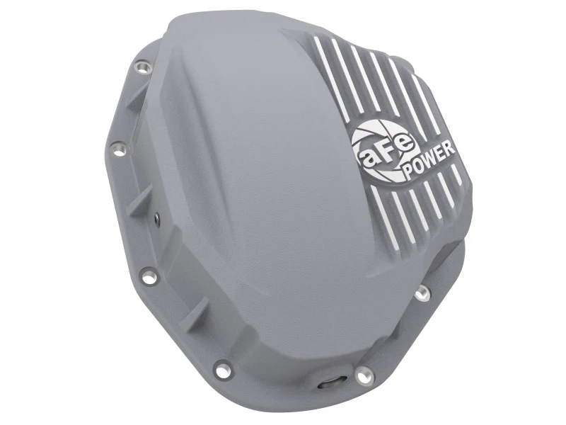 aFe Rear Differential Cover (Raw; Street Series); Dodge Diesel Trucks 94-02 L6-5.9L (td) - Image 6