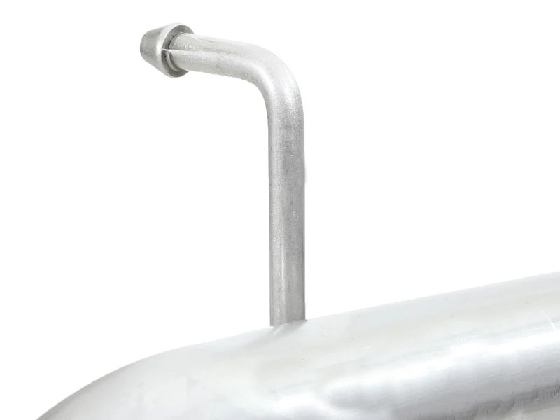 aFe Rebel Series 2.5in 409 SS Axle-Back Exhaust Polished 07-18 Jeep Wrangler (JK) V6-3.6L/3.8L - Image 6