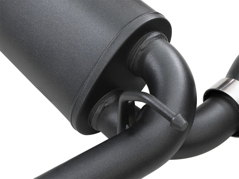 aFe Rebel Series 2.5in 409 SS Axle-Back Exhaust w/ Black Tips 2018+ Jeep Wrangler (JL) V6 3.6L - Image 9