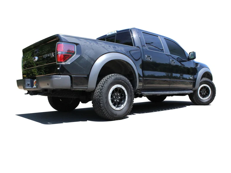aFe Rebel Series Exhaust SS Front Side Exit CB w/ Black Tips 10-14 Ford F150 Ecoboost V8 6.2L - Image 4
