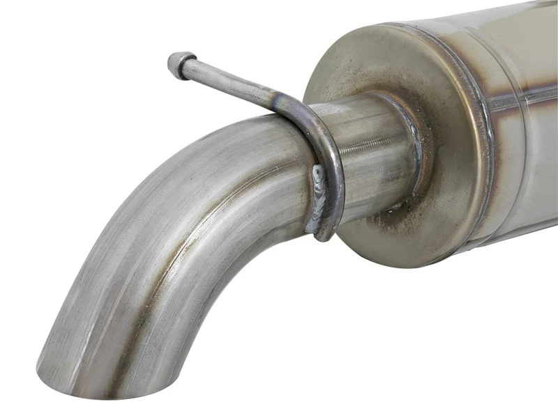 aFe Rock Basher 3in 409 SS Cat-Back Turn-Down Exhaust 12-18 Jeep Wrangler (JK) V6 3.6L/ 07-11 3.8L - Image 6