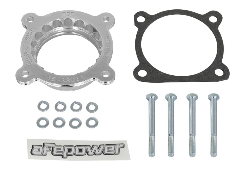 aFe Silver Bullet Throttle Body Spacer 10-18 Toyota FJ Cruiser V6 4.0L - Image 5