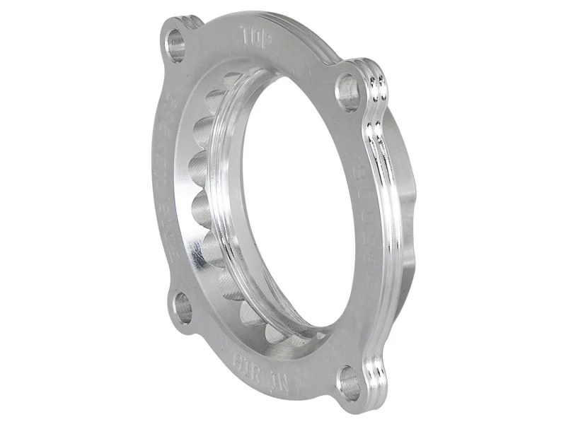 aFe Silver Bullet Throttle Body Spacer 2018+ Jeep Wrangler (JL) V6 3.6L - Image 6