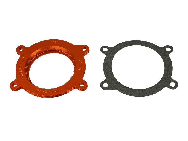 AFE Silver Bullet Throttle Body Spacer GM Trucks 1500 14-19 V8-6.2L - Image 4