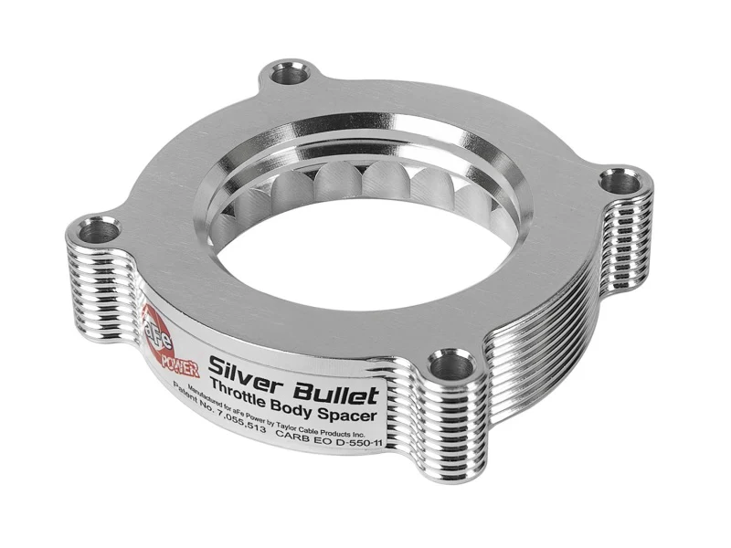 aFe Silver Bullet Throttle Body Spacers TBS Ford F-150 Raptor 10-12 V8-6.2L - Image 2