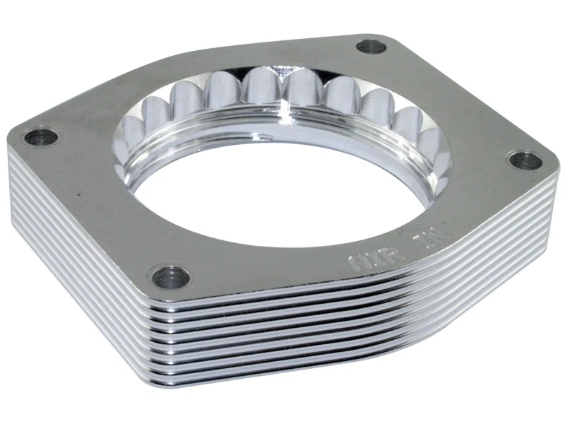 aFe Silver Bullet Throttle Body Spacers TBS GM Trucks & SUVs 07-11 V8-4.8/5.3/6.2L (GMT900) - Image 2