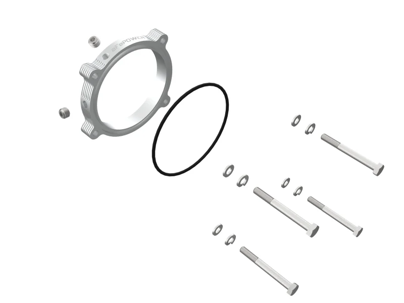 aFe Silver Bullet Throttle Body Spacers TBS Ram 1500 TRX 2021 V8-6.2L - Image 5