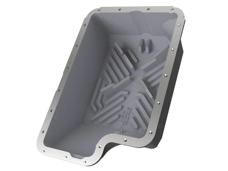 aFe Transmission Pan (Black); Ford Diesel Trucks 03-10 V8-6.0/6.4L (td) - Image 3