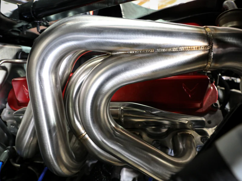 aFe Twisted 304SS Header 2020 Chevy Corvette (C8) 6.2L V8 - Image 3