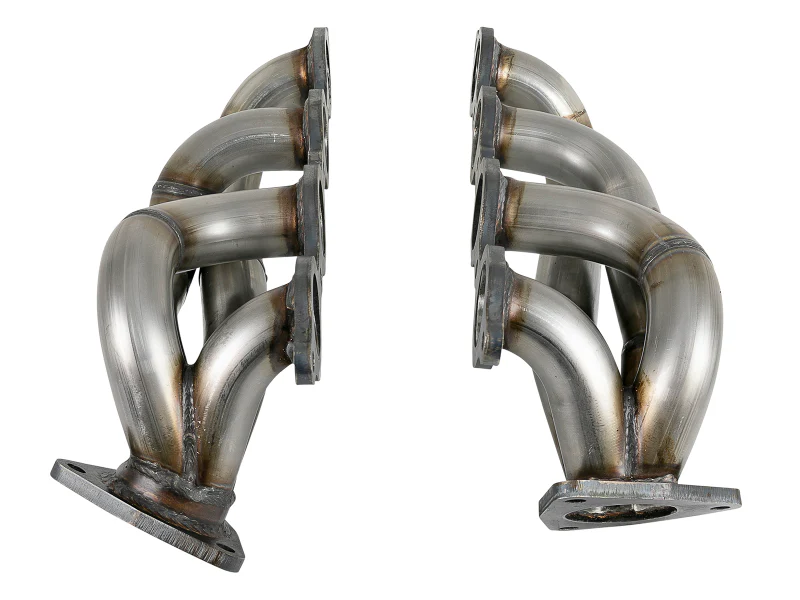 aFe Twisted Steel 1-3/4in 304SS Shorty Headers 2019 GM Silverado / Sierra 1500 V8-5.3L/6.2L - Image 2