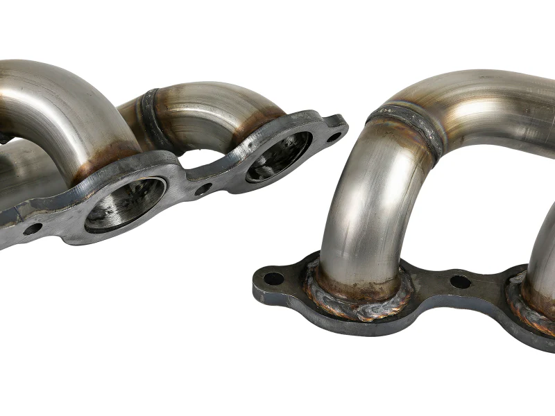 aFe Twisted Steel 1-3/4in 304SS Shorty Headers 2019 GM Silverado / Sierra 1500 V8-5.3L/6.2L - Image 7