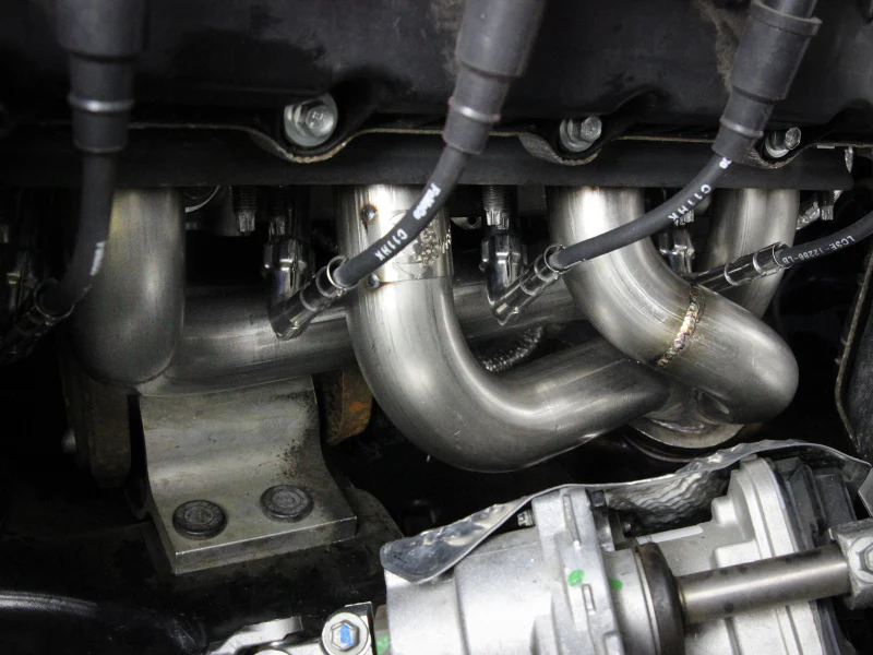 aFe Twisted Steel 1-7/8in 304 SS Headers 20-21 Ford F-250/F-350 V8-7.3L - Image 2