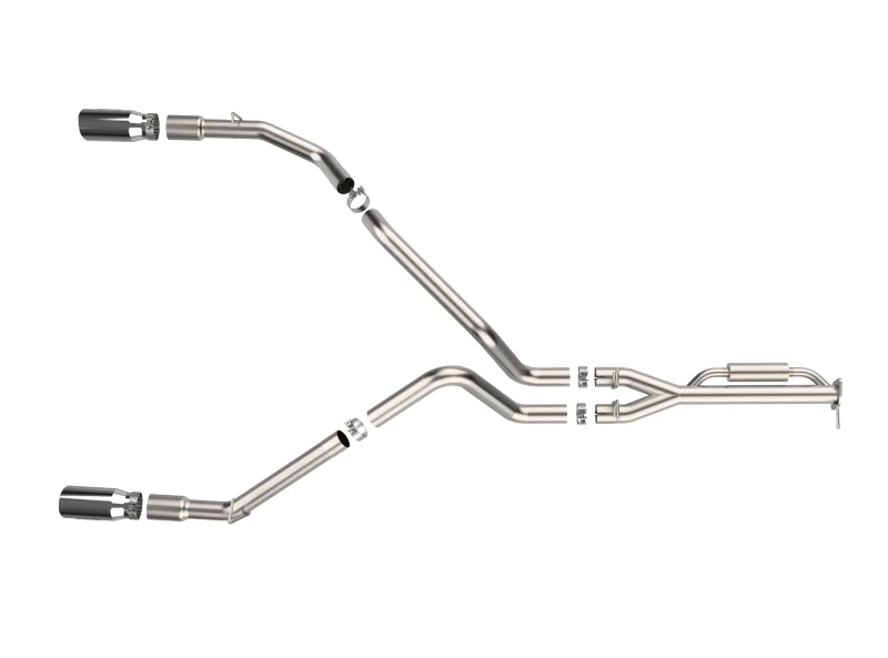 aFe Vulcan Series Cat-Back Exhaust System Ford F-150 Raptor 21-24 V6-3.5L (tt) - Image 8