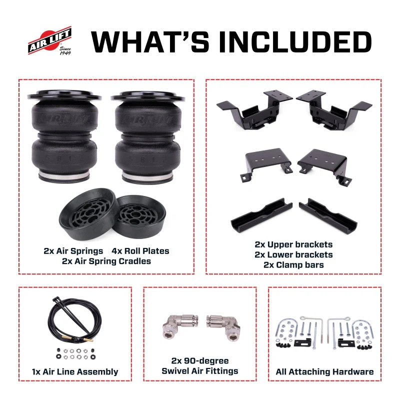 Air Lift 24-25 Chevy Silverado 2500HD ZR2 4WD LoadLifter 5000 Ultimate w/ Air Spring Cradle - Image 12