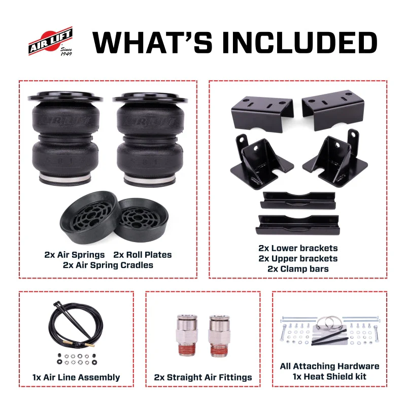 Air Lift LoadLifter 5000 Ultimate Air Spring Kit w/ Internal Jounce for 21-24 Dodge Ram TRX 4WD - Image 13